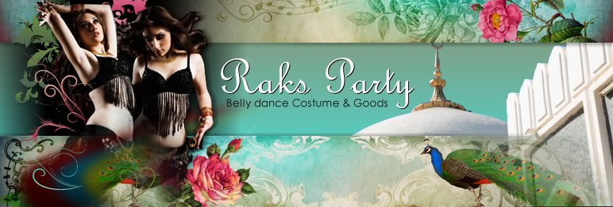 ベリーダンス衣装 ベリーダンスアクセサリー シルクベール Raks Party 