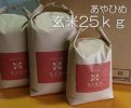 令和3年産　北海道産あやひめ玄米25kg（10kg袋、10kg袋、5kg袋）