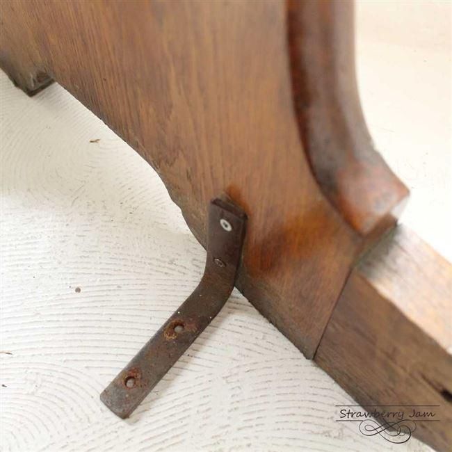 L3310-57 英国アンティーク オーク チャーチ ロング ベンチ 教会