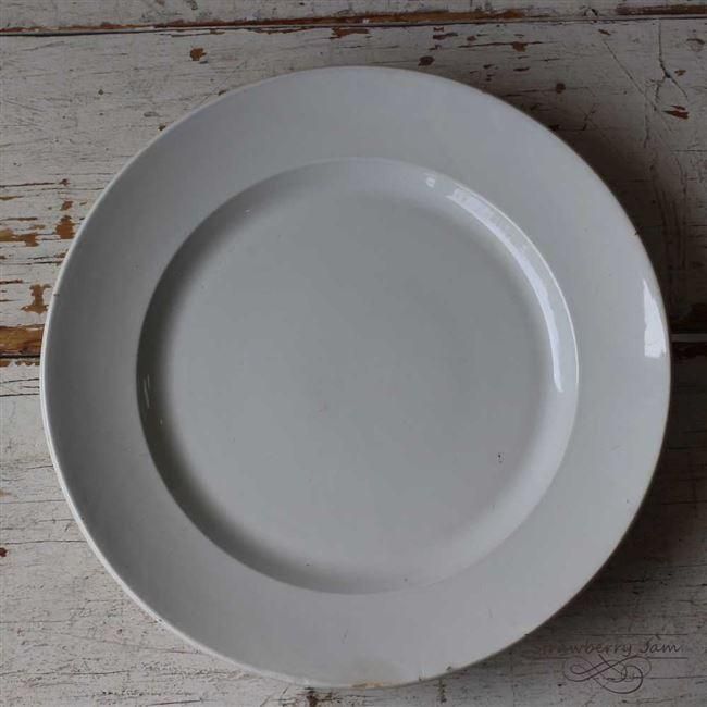 IKI-552 送料込！フランスアンティーク クレイユモントロープレート IKI-552 送料込！フランスアンティーク クレイユモントロー