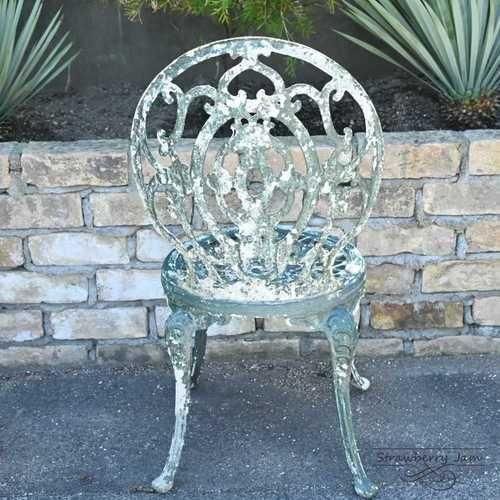 IGA-39 英国アンティーク イングリッシュガーデン アイアンチェア ガーデン IGA-39 英国アンティーク イングリッシュガーデン アイアン