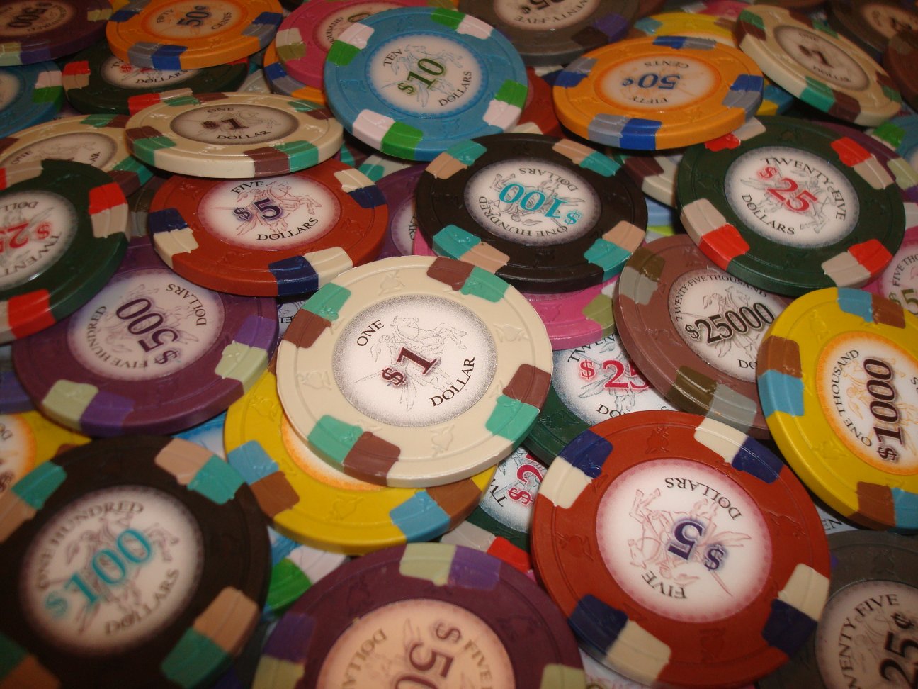 LASVEGAS casino chips　$100 カジノチップ10枚セット
