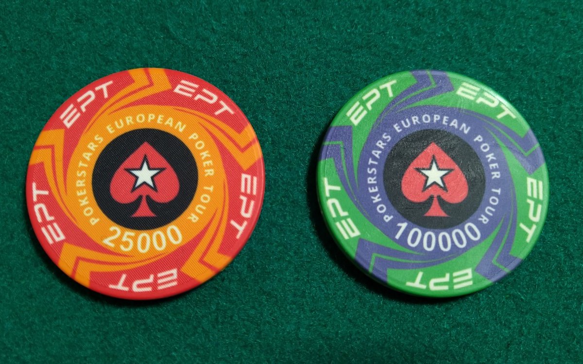 EPTチップ（組合せ自由）100枚セット - カジノ、ポーカー用品専門 