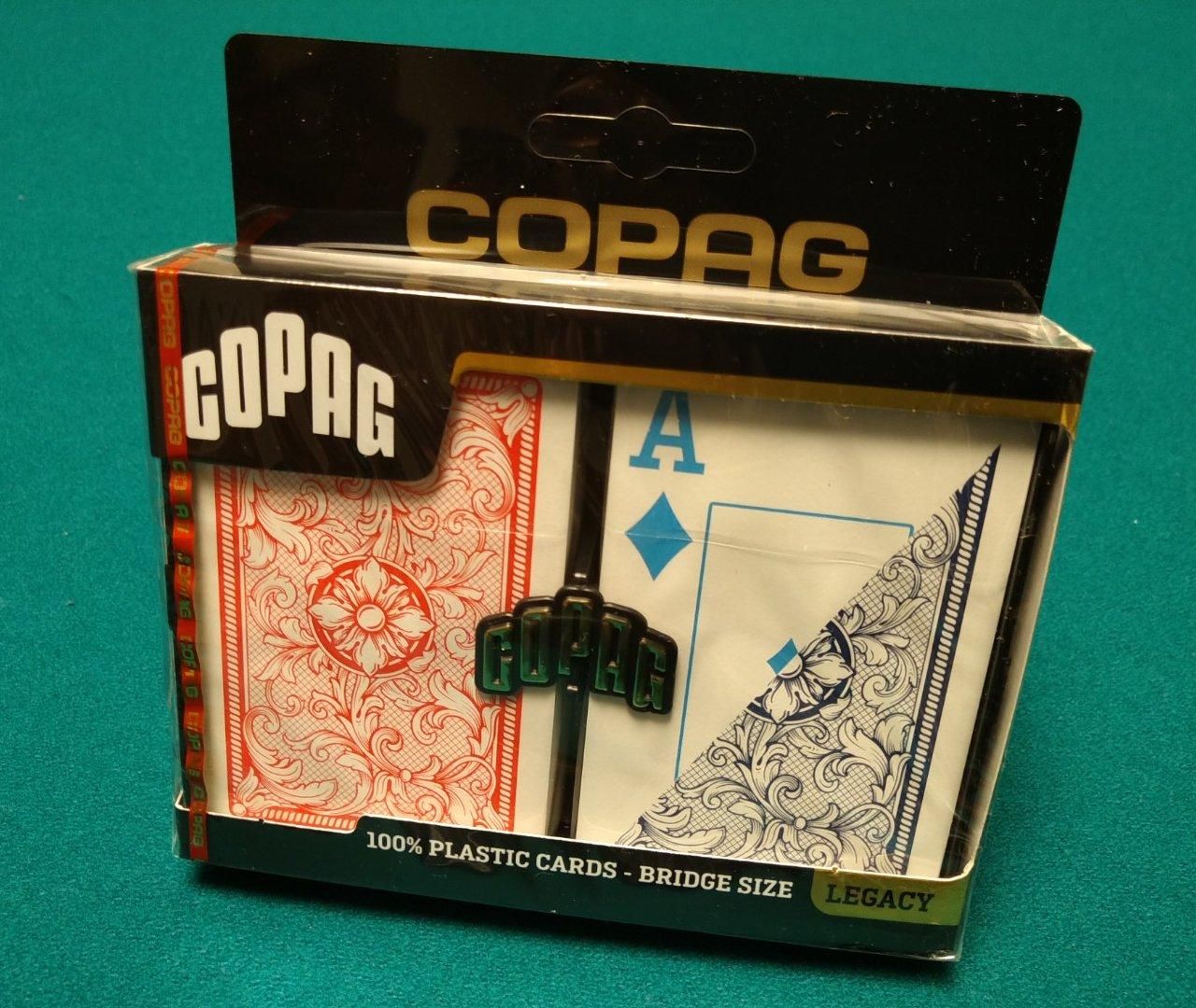 COPAG Legacy(レガシー)4 color 赤/青セット - カジノ COPAG Legacy(レガシー)4 color 赤/青セット - カジノ
