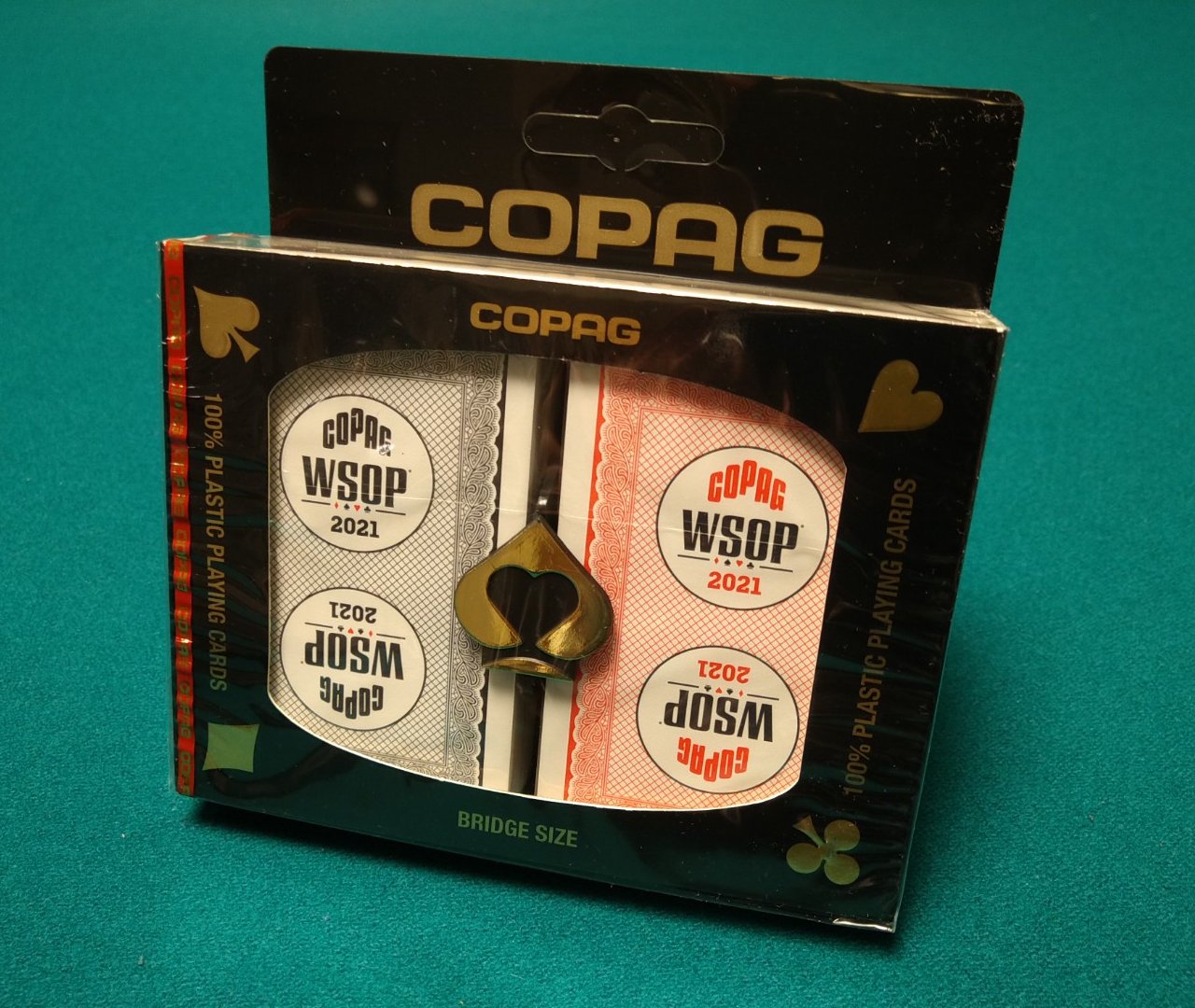 COPAG WSOP 2021 赤/黒セット - カジノ、ポーカー用品専門サイト