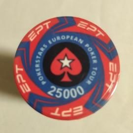 旧配色】 EPTチップ 25枚（25000点）【限定入荷】 - カジノ