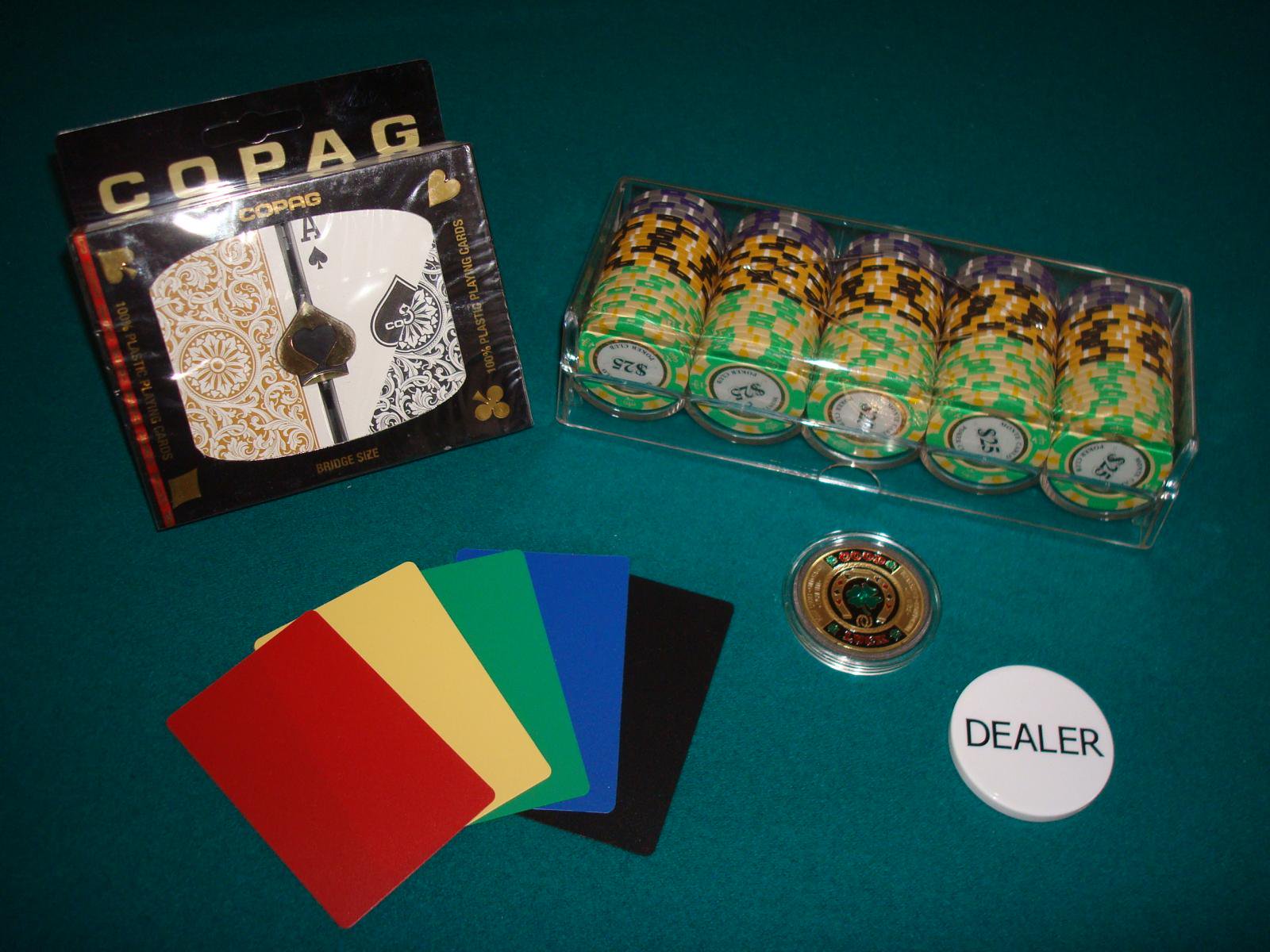 POKER ポーカーセット カジノ チップ 初心者 ラスベガス 約300枚 白 赤