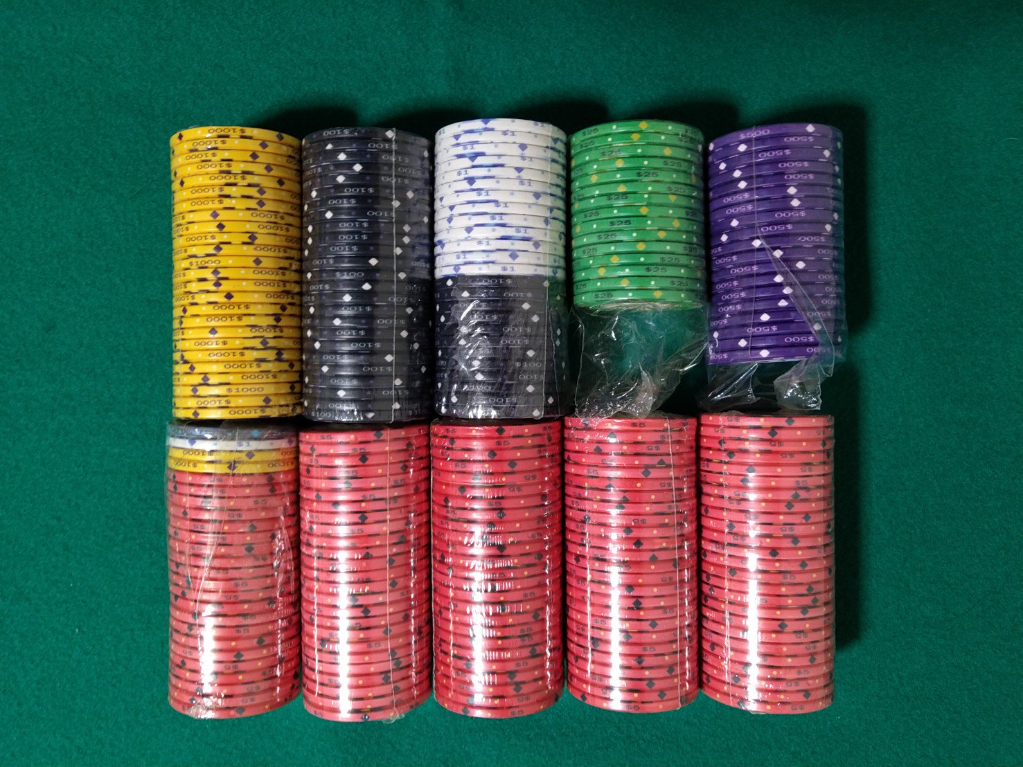 ノーブル チップ 25枚バラ - カジノ、ポーカー用品専門サイト CASINO PARADISE（カジノパラダイス）