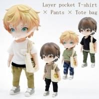 ねんどろいどボディ★Tシャツ×ボトムス×トートバッグセット