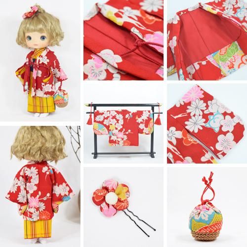 確認用モンストドール着物羽織浴衣