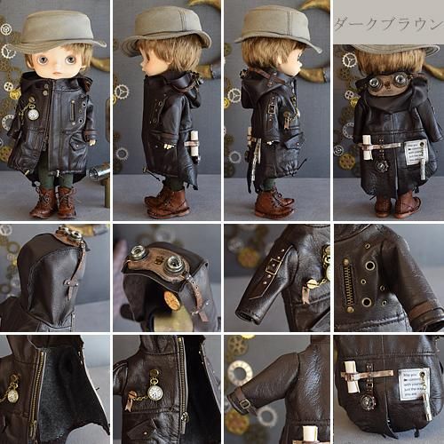 【楽天最安値に挑戦】 MONSTDOLL 1/8ボディサイズ☆スチームパンク （モンストドール） クラフト・布製品