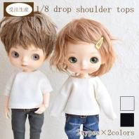 MONSTDOLL （モンストドール） ボディサイズ ドロップショルダー カットソー 半袖/長袖 Tシャツ 2types×2colors tlo