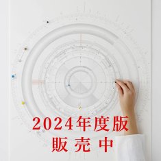 太陽系時空間地図　地球暦　2022　日本標準時版 