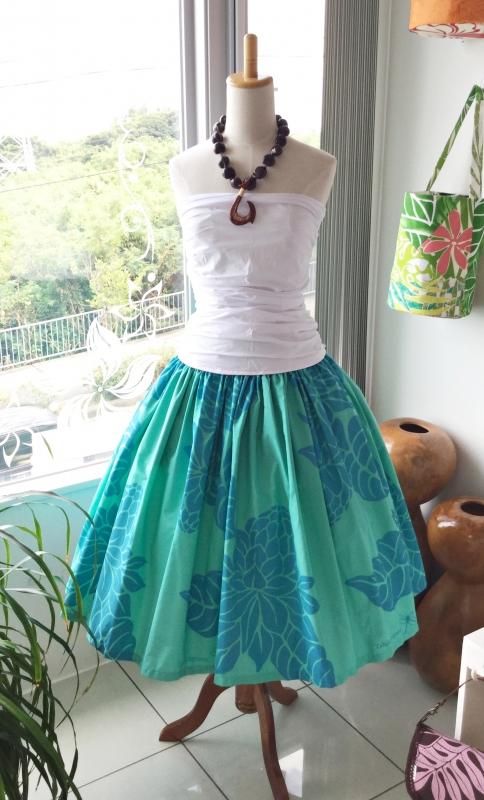 Tahiti Imports フラダンス スカート 最高級 フラダンス用衣装】TAHITI IMPORTS パウスカート