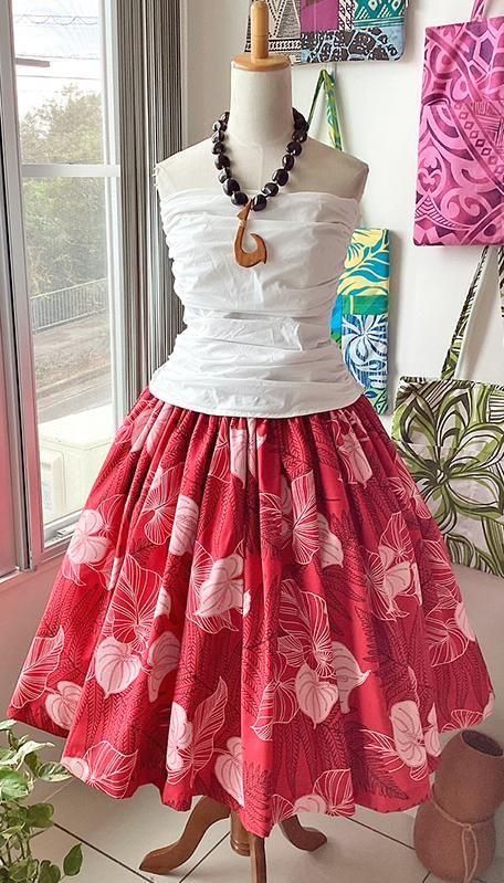 Pink Lei ピンク・レイ - ハワイアンファブリック、ハワイアン Pink Lei ピンク・レイ - ハワイアンファブリック、ハワイアン