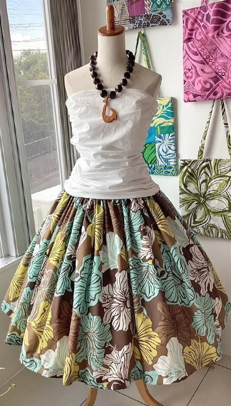 パウスカート - Pink Lei ピンク・レイ - ハワイアン