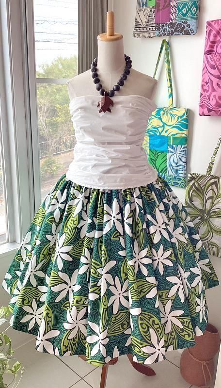 Tahiti Imports フラダンス スカート 黒 最高級 フラダンス用衣装】TAHITI IMPORTS パウスカート