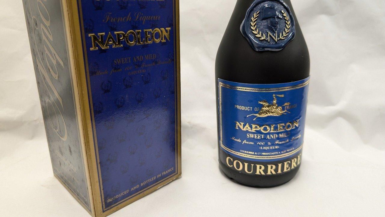 【最終値下げ】ナポレオン　NAPOLEON COURRIERE ブランデー　古酒 最終値下げ】ナポレオン NAPOLEON COURRIERE ブランデー 古酒