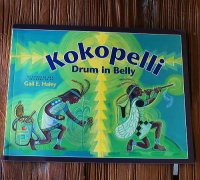 Kokopelli Drum in BellyGail E. Haley