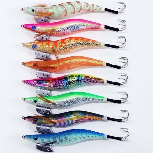 4 0号 タコ釣り エギ 8種 8本セット takoegi40h8e エギング 仕掛け 風迎釣具 平日12時まで確定注文は当日発送できます