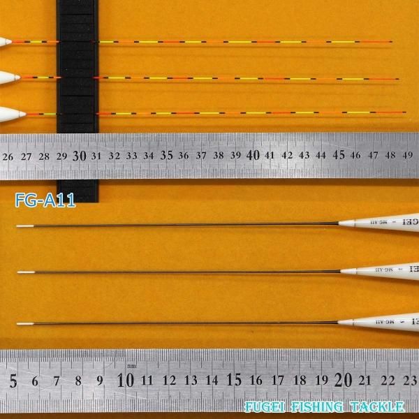 釣具 FUGEI へら浮き 3本 発泡材 全長59～60cm 13FG-A17S