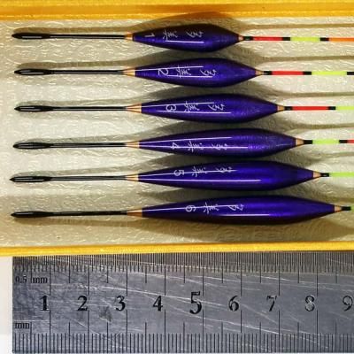 浅ダナ へら浮き ムクトップ 多美 全長12～17cm 6本 セット