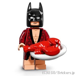 レゴ ミニフィグ／Lobster-Lovin' Batman (ロブスター・ラヴィン・バットマン)【71017-01】
