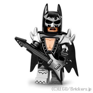 レゴ ミニフィグ／Glam Metal Batman (グラム・メタル・バットマン)【71017-02】