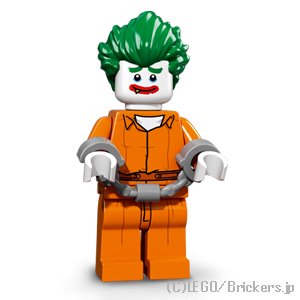 レゴ ミニフィグ／Arkham Asylum Joker (アーカム・アサイラムのジョーカー)【71017-08】