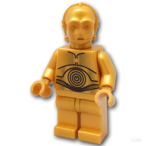 Lego Star Wars Minifigur C-3PO sw0010 aus 10144 4475 4504 7106 7190 