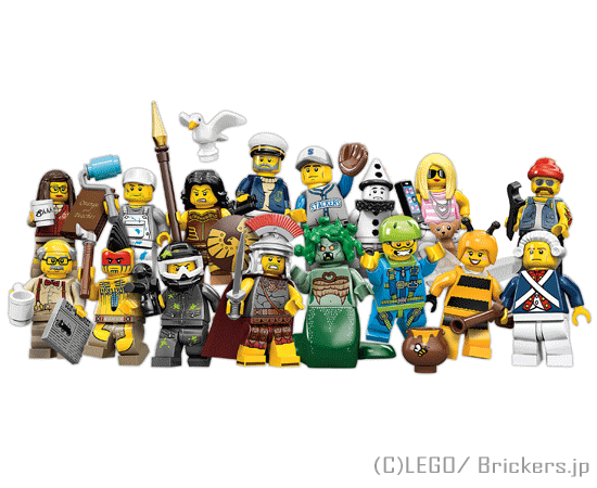 Lego ミニフィギュアシリーズ10 フルコンプ商品ページ ブリッカーズ