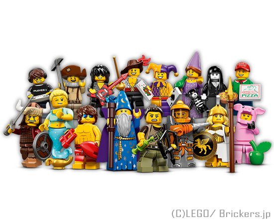 Lego ミニフィギュアシリーズ12 フルコンプ商品ページ ブリッカーズ