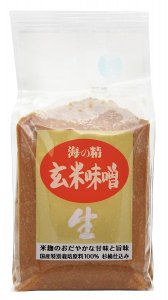 海の精　海の精 国産特栽 玄米味噌　1kg