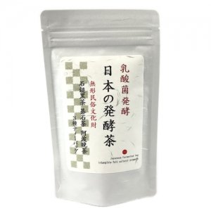 乳酸菌発酵　日本の発酵茶　３種ティーバッグ （石鎚黒茶・碁石茶・阿波晩茶）