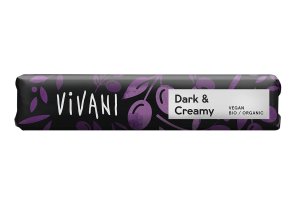 ViVANI　オーガニックチョコレートバー（ダーク＆クリーミ—(オリーブオイル風味)）35g＜冬限定商品＞ 
