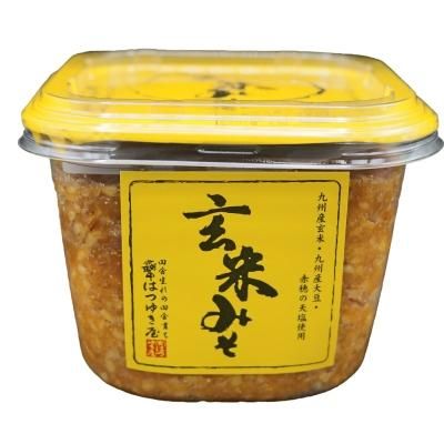 はつゆき屋 玄米みそ 500g - 自然食品店ナチュラル