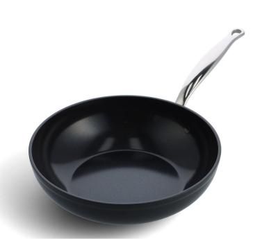 グリーンパン バルセロナプロ ウォックパン 28cm 【メーカー直送品