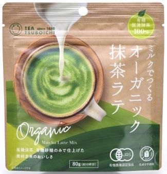 つぼ市製茶本舗 ミルクでつくるオーガニック抹茶ラテ 80g - 自然