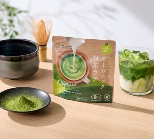 つぼ市製茶本舗 ミルクでつくるオーガニック抹茶ラテ 80g - 自然