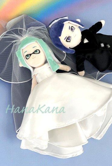 デザインリメイクぬいぐるみドレス＆タキシード・ウェディング