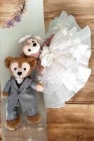 ミニチュアウエディングドレス・ぬいぐるみドレス・ミニチュアフレーム