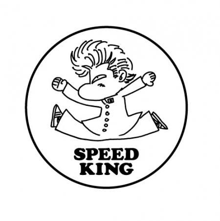 Speed King tシャツ ホワイト 初回限定 クリアファイル1枚付属 Chara T Mart Speed King tシャツ ホワイト 初回限定 クリアファイル1枚付属 Chara T Mart