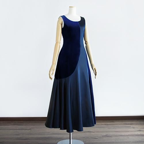 フラドレス63 ストレッチサテン ツートーン【10サイズの中から