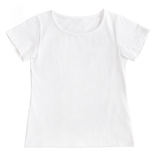 【Sサイズ】半袖 白色 フラTシャツ 無地
