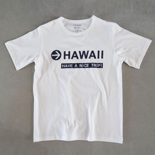T-shirt  hawaii navy/white