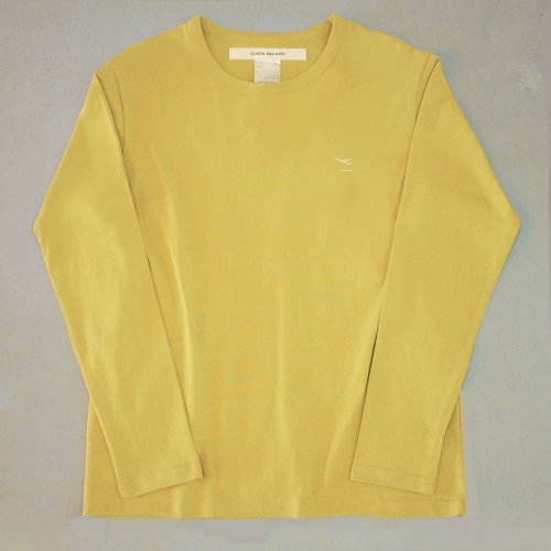 T-shirt 6.3oz long sleeves yellow departure