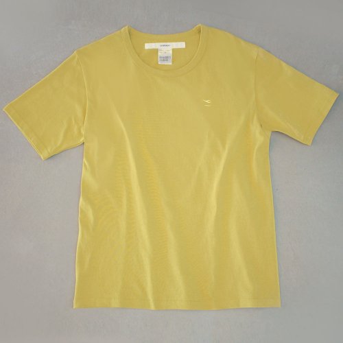 【CORTADO】T-shirt 7.8oz yellow “departure”