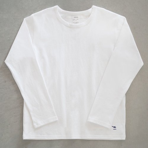 CORTADOT-shirt 6.3oz long sleeves white  departure