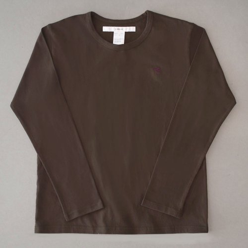 CORTADOT-shirt 6.3oz long sleeves brown  departure