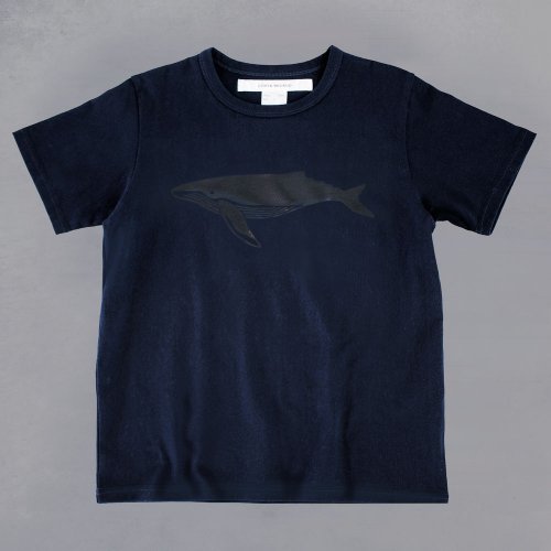 T-shirt whale /navy